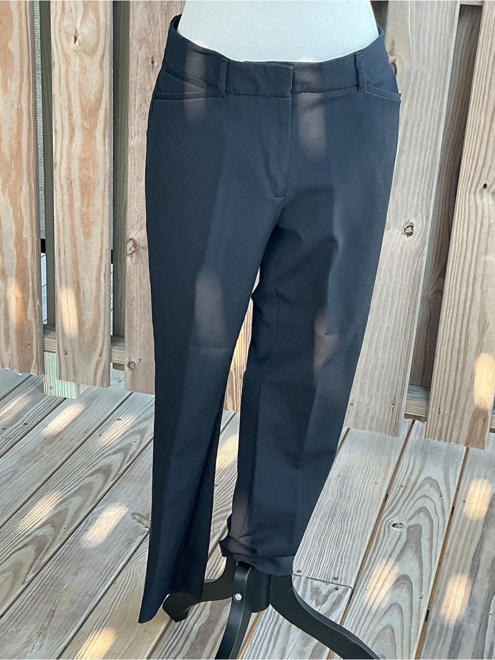 White House Black Market Black The Slim Ankle Pant